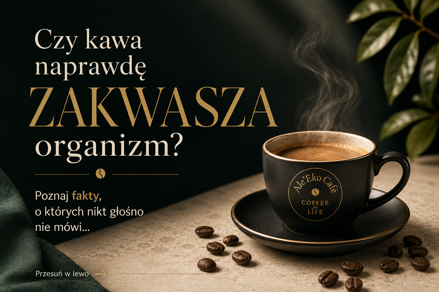 Czy kawa zakwasza organizm