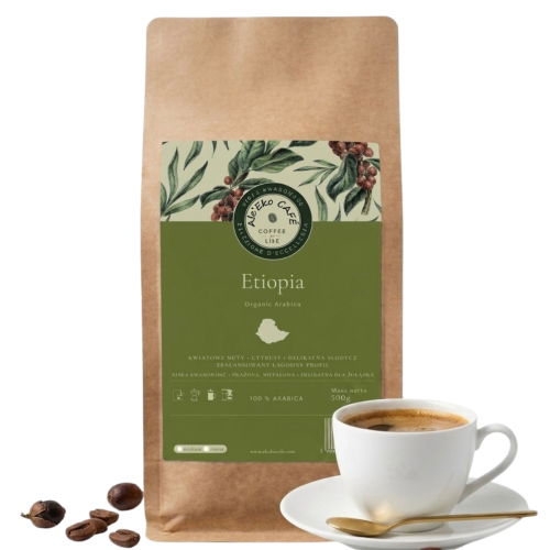 Kawa niskodrażniąca Ale'EkoCafé Etiopia