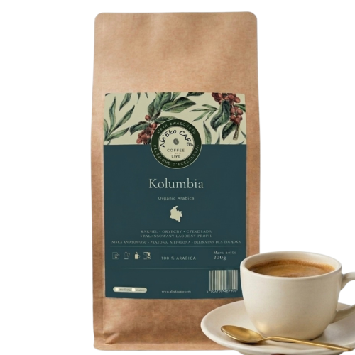 Kawa niskodrażniąca Ale'EkoCafé Kolumbia