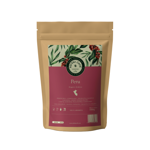 Kawa rzemieślnicza Ale'Eko Café Peru