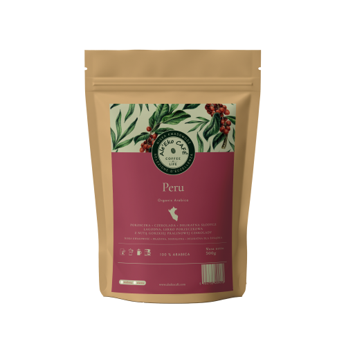 Kawa rzemieślnicza Ale'Eko Café Peru