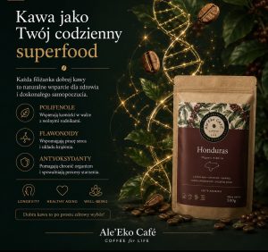 Jaka kawa ziarnista najlepsza⁠ - rzemieślnicza kawa Ale'Eko Café Honduras